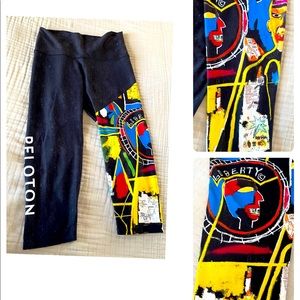 Gorgeous Peloton x Basquiat Capris